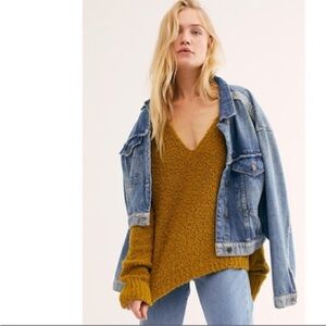 FREE PEOPLE Finders Keepers Alpaca oversized long sleeve 
Sweater Small